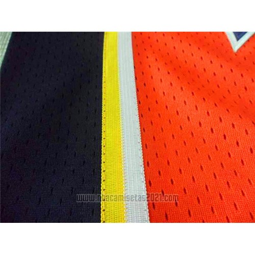 Camiseta Golden State Warriors Stephen Curry #30 Retro Naranja